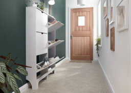 Gfw Narrow 6 Drawer Shoe Cabinet White - thumbnail 7