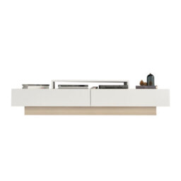 Decorotika Lusi Tv Stand Tv Unit For Tvs Up To 80 Inch Cordoba White - thumbnail 4