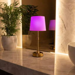 Auraglow Omniance Siena Rechargeable Wireless Table Lamp With Remote - 4 Lamps, 4 Light Sources, 1 Remote - thumbnail 5