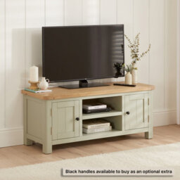 The Furniture Market Marbury Sage Green Widescreen Tv Unit - thumbnail 4