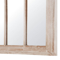 Beliani Wall Mirror Embry 69 Cm 88 Cm Metal Beige - thumbnail 4
