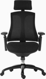 Teknik Rapport Mesh Curved Ergonomic Chair With Anti-Shock Synchron - thumbnail 3