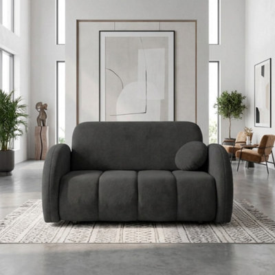 Viva Comfy Iii Sofa Bed With Storage Compartment Living Room Chipboard Metal Legs Wooden Frame 152X103X85Cm Graphite - image 1