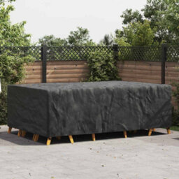 Walplus Outdoor Furniture Cover Black 300 X 200 X 90 Cm 420D - thumbnail 1