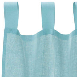 Berkfield Durable Voile Curtains With Rod Pockets 2 Pcs Turquoise - thumbnail 5