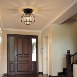Crystal Ceiling Light E27 Modern Chandelier For Living Room Bedroom Hallway Blub Not Included - thumbnail 2