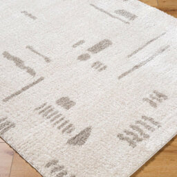 Livabliss Fossay Shaggy-Washable Beige Grey Modern Hig Pile Living Bedroom Rug 160 X 213 Cm Easy Care, Non Shedding - thumbnail 6