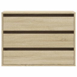 Walplus Corner Chest Of Drawers Sonoma Oak 80X41X58 Cm Engineered Wood - thumbnail 4