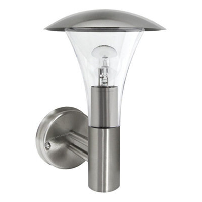 Long Life Lamps Company Stainless Steel Garden Wall Light Ip44 Zlc011 - image 1