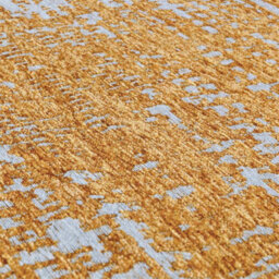 Gold Abstract Modern Easy To Clean Rug For Bedroom & Living Room-160Cm X 230Cm - thumbnail 3