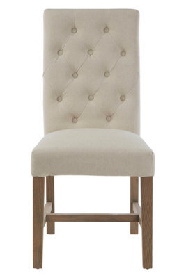 Orsina Elegant Upholstered Beige Linen Dining Chair, Comfortable Modern Dining Chair, Durable Small Modern Chair - image 1