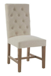 Orsina Elegant Upholstered Beige Linen Dining Chair, Comfortable Modern Dining Chair, Durable Small Modern Chair - thumbnail 2