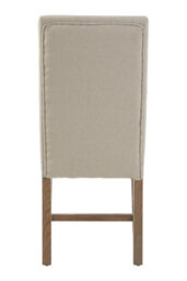 Orsina Elegant Upholstered Beige Linen Dining Chair, Comfortable Modern Dining Chair, Durable Small Modern Chair - thumbnail 4