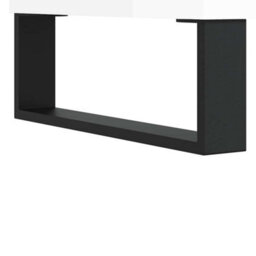Berkfield Industrial Bathroom Cabinet High Gloss White 58X33X60 Cm Engineered Wood - thumbnail 9