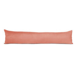 Lancashire Textiles Hollowfibre Filling (85 X 20Cm) Salmon Chenille Draught Stopper Excluder