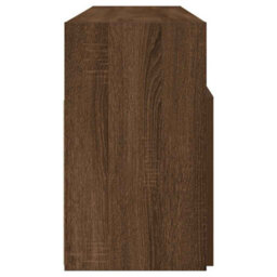 Walplus Tv Cabinet With Led Lights Brown Oak 120X30X50 Cm - thumbnail 8