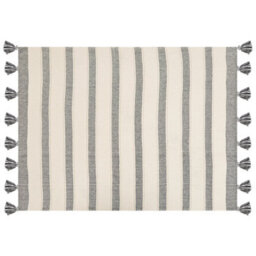 Beliani Blanket Cayir Cotton 130 X 170 Cm Beige - thumbnail 5