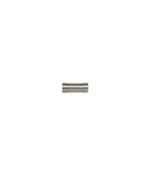 Unknown 28mm Fixed Length Metal Eyelet Curtain Pole Set In Satin Silver - Aspect Finial, 370Cm - thumbnail 2