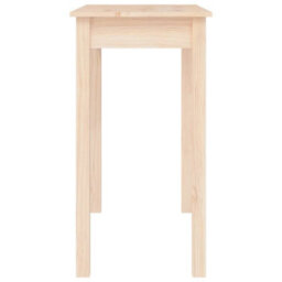 Berkfield Console Table 80X40X75 Cm Solid Wood Pine - thumbnail 6