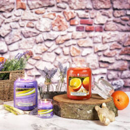 Price's Candles Prices Fragrance Collection Mandarin & Ginger Medium Jar Candle - thumbnail 2
