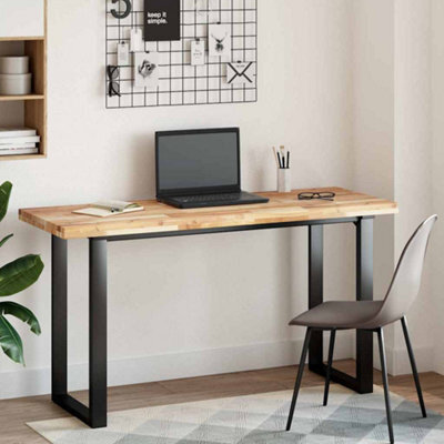 Berkfield Versatile Desk Top Untreated 120X50X4 Cm Solid Wood Acacia