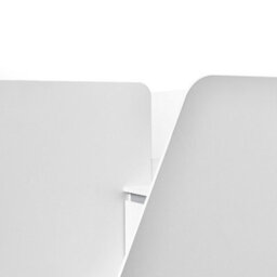 Oakham Quince Bunk Bed - White And Silver -  Single (90Cm) - thumbnail 6