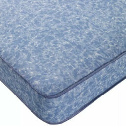 "Wilson Beds - 4"" (10Cm) Deep 2Ft6 Small Single Blue Water Resistant Firm All Reflex Foam Thin Kids Mattress" - thumbnail 2