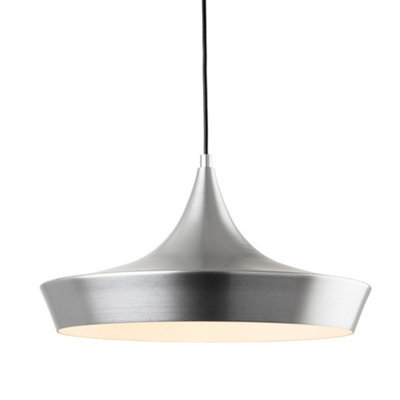 Luminosa Lighting Luminosa Leo Dome Pendant Light Aluminium