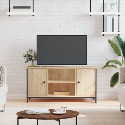 Berkfield Tv Cabinet Sonoma Oak 100X40X50 Cm Engineered Wood - image 1