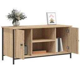 Berkfield Tv Cabinet Sonoma Oak 100X40X50 Cm Engineered Wood - thumbnail 4