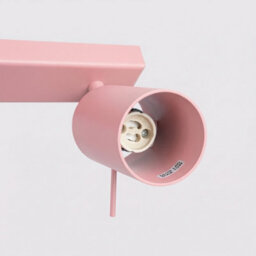Luminosa Lighting Luminosa Ring Ceiling Spotlight Bar Pink 4X Gu10 - thumbnail 5