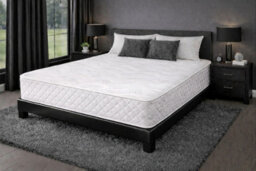 Chester & Oakley Beds Quality Memory Foam Open Coil Mattress - 10 Inch