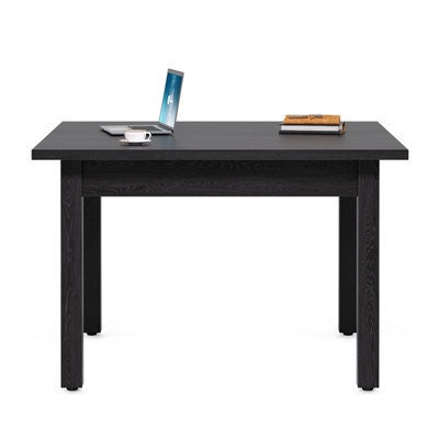 Atlantic - Geneva 100Cm Square Dining Table Black