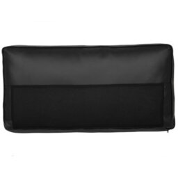 Beliani Armchair Savalen Leather Black - thumbnail 7