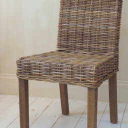 Rattan Dining Chair - Wicker Kitchen Chair - thumbnail 5