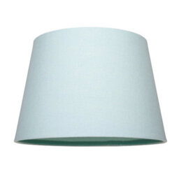 Happy Homewares Classic 10 Inch Duck Egg Linen Fabric Drum Table/pendant Lamp Shade 60W Maximum - thumbnail 3