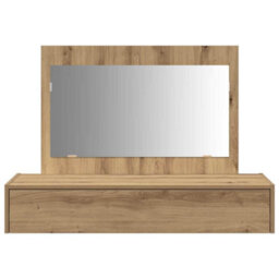 Walplus Dressing Table Brown 100 X 40 X 70 Cm Engineered Wood - thumbnail 6