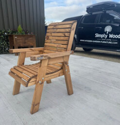 Simply Wood Churchill Armchair - thumbnail 1