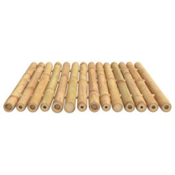 Walplus Bath Mats 2 Pcs 50X35 Cm Bamboo - thumbnail 7