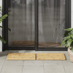 Walplus Bath Mats 2 Pcs 50X35 Cm Bamboo - thumbnail 4