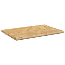Walplus Bath Mats 2 Pcs 50X35 Cm Bamboo - thumbnail 5