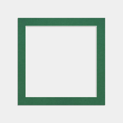 Ak Frames 12X12 Emerald Picture Mounts To Fit 10X10 Aperture Size - Mount Board Only (No Frame Included) - image 1