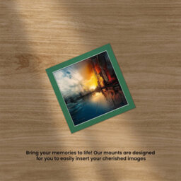 Ak Frames 12X12 Emerald Picture Mounts To Fit 10X10 Aperture Size - Mount Board Only (No Frame Included) - thumbnail 5