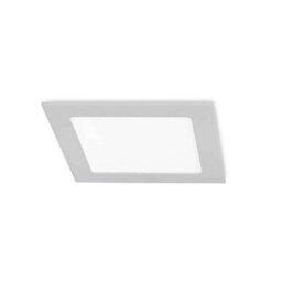 Luminosa Lighting Luminosa Easy Led Square Recessed Downlight Panel Grey 12Cm 580Lm 3000K