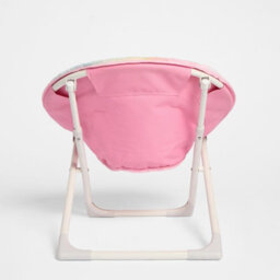 Ohs Kids Tie Dye Folding Moon Chair Round Garden Outdoor Picnic Seat - thumbnail 5