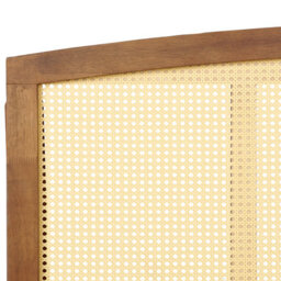 Beliani Bed Rattan Varzy 180 X 200 Cm (Eu Super King) Brown - thumbnail 9