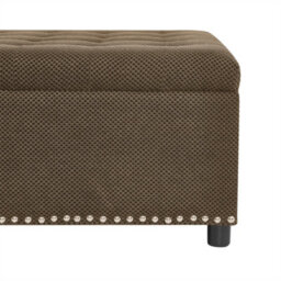 Abrihome Coffee Square Storage Ottoman, Compact Home Decor & Small Space Furniture - thumbnail 6