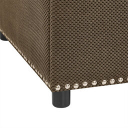 Abrihome Coffee Square Storage Ottoman, Compact Home Decor & Small Space Furniture - thumbnail 7