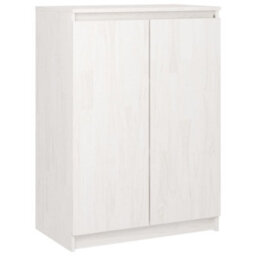 Walplus Side Cabinets 3 Pcs White Solid Pinewood - thumbnail 6