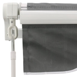 Sundaze 2 X 1.5M Manual Awning Retractable Garden Patio Canopy Sun Shade Shelter With Fittings And Crank Handle Grey - thumbnail 6